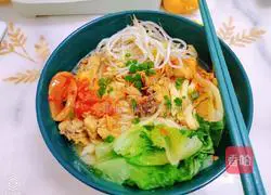 Hainan Coconut Illustration of how to make chicken noodles 10