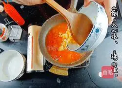 Illustration of how to make tomato and egg noodles 8