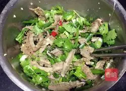 Illustration of how to make cold tripe 4