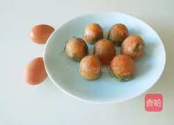 Illustration of how to make egg-and-vegetable pig skin twitching 16