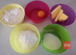 Illustration of how to make crispy biscuits 1