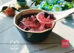 Recipe for Tremella Fungus and Purple Sweet Potato Soup 12