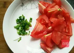 Illustration of how to make tomato and egg noodles 5