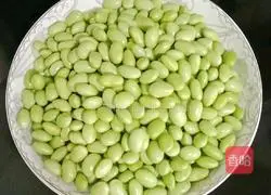 Stir-fried edamame with minced meat Illustration of how to make rice 5