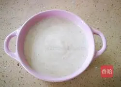 Illustration of how to make Korean tofu cold soup 6