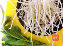 Illustration of how to make fried noodles 10