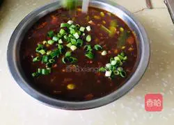 Illustration of making braised noodles 11