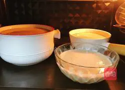 Illustration of homemade red date yogurt 10