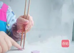 How to make purple sweet potato butterfly noodles Illustration 12