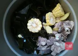 Illustration of how to make kelp soup 5