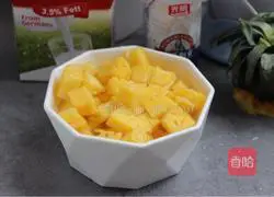 Pineapple milkshake recipe 1