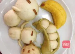 Illustration of how to make colorful steamed buns 9