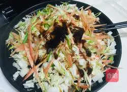 Illustration of how to make fried noodles with black pepper and beef in electric pan 9