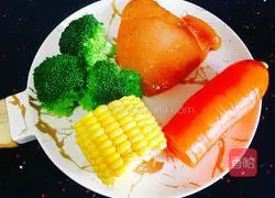 Vegetable Chicken Pancake Recipe Illustration 1