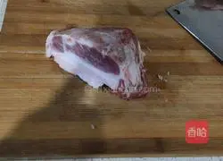 Illustration of how to make lentil braised noodles 4