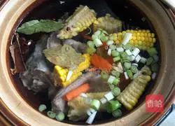 Carrot, Corn and Spare Ribs Soup Recipe Illustration 4