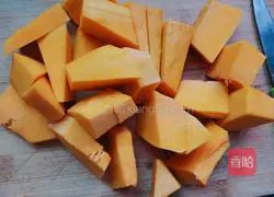 Pumpkin and mung bean soup recipe 2