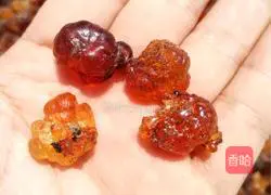 Osmanthus Saponica Illustration of how to make peach gum and white fungus soup 1