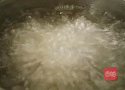 Illustration of how to make fruit milk fragrant sago 3