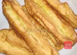 Illustration of how to make fried dough sticks 15