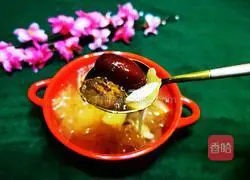 Recipe for Tremella Peach Gum Nourishing and Beauty Soup 16