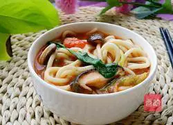 Illustration of how to make soy pot noodles 9