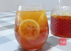 Illustration of how to make lemon iced black tea 16