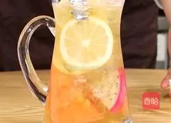 Fruit Tea | Illustration of how to make a cup of jasmine fruit tea 9