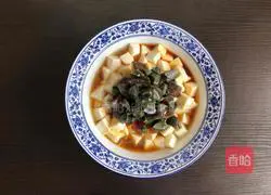 Illustration of how to make preserved egg tofu 4