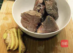 Beef stew Illustration of making noodles 5