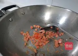 Illustration of how to make radish seedlings in soup 2