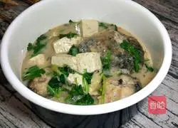 Illustration of how to make carp and tofu soup 6