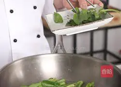 The delicious secret of serving soup, so fresh that even the soup is delicious Illustration of how to make spinach soup in one go 10