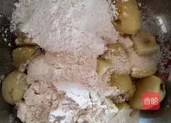 Potato bean paste cake Illustration of how to do it 4