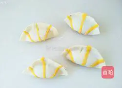 Illustration of how to make pattern steamed dumplings 6