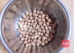 Illustration of how to make red date and chickpea milk soup (calcium and blood supplement) 1