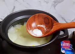 Winter Melon and Corn Pork Ribs Illustration of how to make soup 9