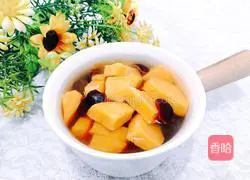 Illustration of how to make red date and potato soup 12