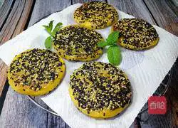 Sweet potato Illustration of how to make bean paste cake 1