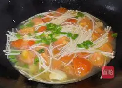 Enoki mushroom tomato soup recipe 10