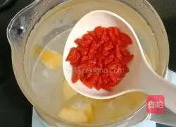 Illustration of how to make apple and white fungus wine 6