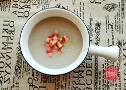 Illustration of how to make fruit lotus root soup 8