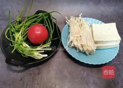 Tomato and tofu soup recipe 1