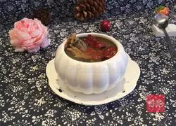 Illustration of how to make pine mushroom chicken soup 8