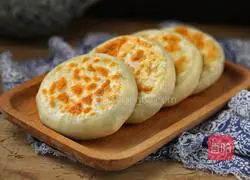 Illustration of how to make leek and shrimp skin egg pie 11