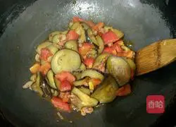 Illustration of how to cook eggplant with tomatoes 7