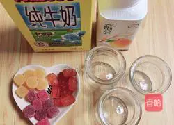 QQ Sugar Mango Pudding Recipe Illustration 1