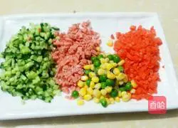 Illustration of how to make egg rolls 3