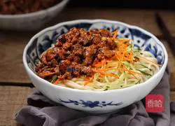 Illustration of how to make noodles with mushroom meat sauce 12