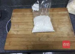 Illustration of how to make sago sweet green tea 2